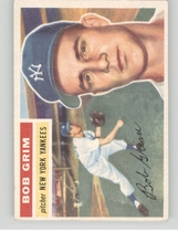 1956 Topps Base Set #52 Bob Grim