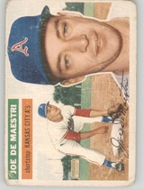 1956 Topps Base Set #161 Joe DeMaestri