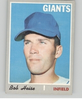 1970 Topps Base Set #478 Bob Heise