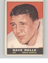 1961 Topps Base Set #197 Dave Rolle