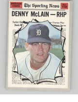 1970 Topps Base Set #467 Denny McLain