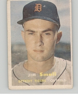 1957 Topps Base Set #33 Jim Small