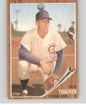 1962 Topps Base Set #546 Moe Thacker