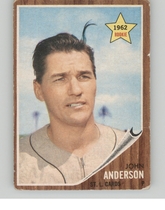 1962 Topps Base Set #266 John Anderson