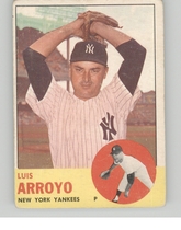 1963 Topps Base Set #569 Luis Arroyo