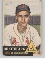1953 Topps Base Set #193 Mike Clark