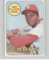 1969 Topps Base Set #540 Curt Flood