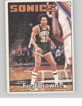 1975 Topps Base Set #41 Fred Brown