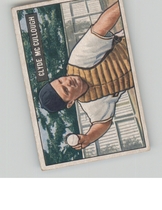 1951 Bowman Base Set #94 Clyde McCullough