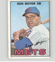 1967 Topps Base Set #105 Ken Boyer