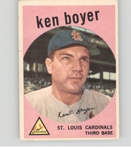 1959 Topps Base Set #325 Ken Boyer