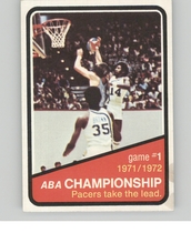 1972 Topps Base Set #241 ABA Championship 1