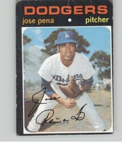1971 Topps Base Set #693 Jose Pena