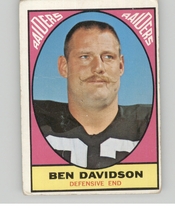 1967 Topps Base Set #116 Ben Davidson
