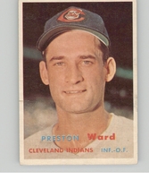 1957 Topps Base Set #226 Preston Ward