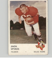 1961 Fleer Base Set #201 Jack Spikes