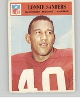 1966 Philadelphia Base Set #192 Lonnie Sanders