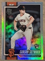 2026 Topps Rainbow Foil #112 Carson Seymour