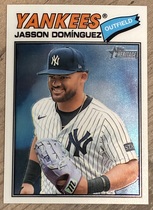 2026 Topps Heritage Chrome #104 Jasson Dominguez