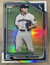 2024 Bowman Chrome Draft Refractor #BDC-132 Charlie Beilenson