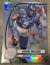 2024 Bowman Chrome University Refractor #57 Deone Walker