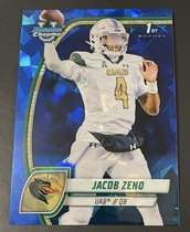 2024 Bowman Chrome University Sapphire Edition #83 Jacob Zeno