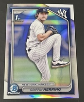 2024 Bowman Chrome Draft Refractor #BDC-173 Griffin Herring