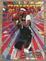 2025 Topps Chrome Update Power Players #PP-11 Myles Turner