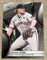 2025 Topps Chrome Black #145 Logan Webb