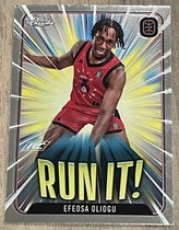 2023 Topps Chrome Overtime Elite Run It #RI-2 Efeosa Oliogu