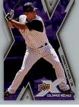 2009 Upper Deck X Die Cut #31 Garrett Atkins