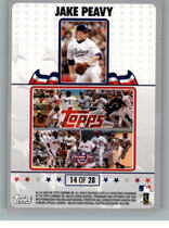 2008 Topps Opening Day Puzzle #P14 Jake Peavy