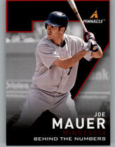 2013 Panini Pinnacle Behind the Numbers #BN7 Joe Mauer