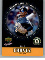 2006 Upper Deck First Pitch Diamond Stars #DS24 Eric Chavez