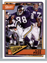 2018 Panini Classics #113 Alan Page