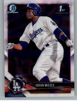 2018 Bowman Chrome Prospects #BCP19 Johan Mieses