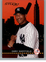 2004 Studio Base Set #134 Gary Sheffield