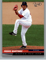 2005 Leaf Base Set #36 Pedro Martinez