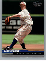 2005 Leaf Base Set #98 Zack Greinke