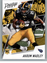 2018 Panini Prestige #201 Akrum Wadley