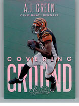 2018 Panini Absolute Covering Ground #7 A.J. Green