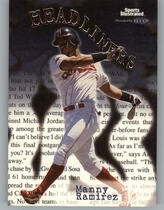 1999 Fleer Sports Illustrated Headliners #10HL Manny Ramirez