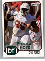 2018 SAGE Hit Premier Draft Low Series #23 Poona Ford