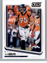 2018 Score Base Set #103 Derek Wolfe