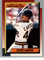 1990 Topps Debut 89 #23 Steve Carter