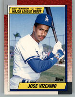 1990 Topps Debut 89 #131 Jose Vizcaino
