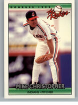 1992 Donruss Rookies #23 Mike Christopher