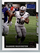 2017 Donruss Base Set #12 Deandre Washington