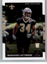 2017 Donruss Base Set #386 Marshon Lattimore