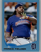 2013 Topps Update Walmart Blue Border #US91 Prince Fielder